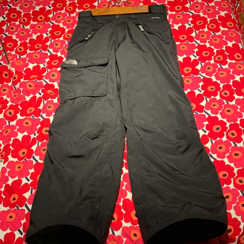 North Face Men’s black Snow Pants P/S